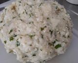 A picture of step 2 of Yuca Croquettes Stuffed with Mozzarella Cheese.