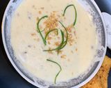 A picture of step 4 of Cream of peanut soup🍵.