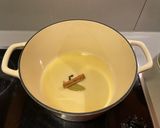 A picture of step 1 of Rishna's Kheema.