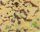 A picture of step 3 of No onion no garlic Besan Aata chilla.
