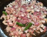 A picture of step 5 of Masala Egg Pasta.
