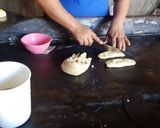 Foto del paso 9 de la receta: Platanito relleno de pasta de manteca de capricho