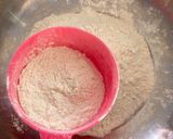 A picture of step 2 of Janmasthami special Panjari cookies.
