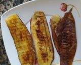 Foto del paso 1 de la receta: Berenjena a la plancha🍆Rellena