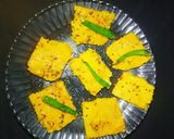 स्टिम खमण ढोकला (steam khaman dhokla recipe in Hindi) रेसिपी चरण 11 फोटो