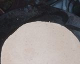 A picture of step 3 of Ajwain parantha.