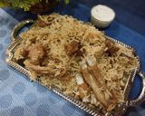 A picture of step 5 of Special mutton yakhni pulao recipe.