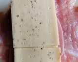 A picture of step 2 of Raclette Cheese Turkey Cordon Bleu.