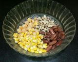 A picture of step 2 of Mexican Beans Salad.