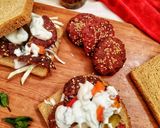 A picture of step 13 of Beetroot Falafel Sandwiches.