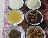 A picture of step 1 of Andai ka Halwa.