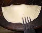 A picture of step 2 of Baked mince tortillas.