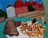 Foto del paso 9 de la receta: Fettuccine arrabiata acompañado de solomillo flameado. 👨🍳