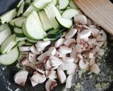 Pirított zöldségek fetasajttal recept fázis 1 fotója
