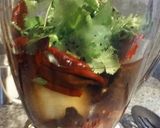 A picture of step 4 of Wild Hog en Salsa Roja (wild hog in red sauce).