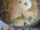 Pastel de brócoli y zanahoria