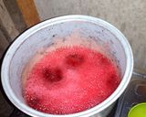 Foto langkah ke 3 dari resep Sirup frambose.