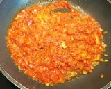 Foto del paso 7 de la receta: Rigatoni con jamón y setas en salsa de tomate