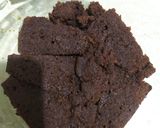 Foto langkah ke 3 dari resep Brownis cokelat / Bolu coklat panggang.