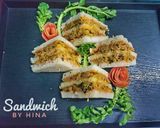 A picture of step 9 of Mexican Sandwich.