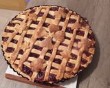 Meggyes rácsos pite recept fázis 5 fotója