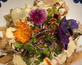 Foto del paso 7 de la receta: Romanesco / Romanescu con hinojo, mayonesa, micromezclum y flores comestibles