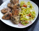 A picture of step 4 of Chicken Breasts with Butter and Rosemary.