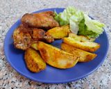 Une image de l'étape 4 de Ailerons et pommes de terre rôtis 🍴.