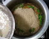 A picture of step 8 of Moti Pulao.