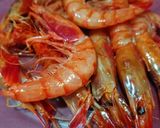 Foto del paso 2 de la receta Gambas de Palamós con vinagreta de verduras templada