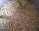 A picture of step 3 of Ven Pongal.