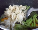 Hình bước làm 1 của món Canh nấm bào ngư đậu hũ chay