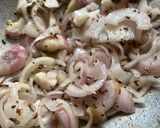 A picture of step 2 of Zunka Maharashtrian recipe,lunch or dinner,eat with chapati.