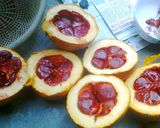 Hình bước làm 1 của món Dầu Gấc - Made by my mom