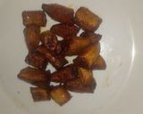 A picture of step 3 of Fried plantain.