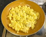 A picture of step 10 of Scrambled Egg Burrito.
