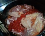Foto del paso 3 de la receta: Bondiola de cerdo y pollo al disco