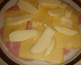 Foto del paso 3 de la receta: Tarta de jamón, queso y huevo 