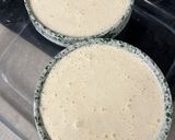 Une image de l'étape 2 de Flan au comté et ses Saint-Jacques poêlées pour la saint Valentin.
