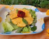 Hình bước làm 2 của món Salad thơm/dứa