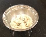 A picture of step 2 of Peppermint Chip Shortbread Cookies.