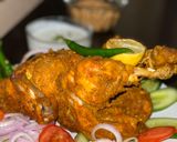 A picture of step 5 of Asli lahori chargha.