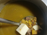 Sancocho o sopa de Guandules