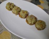 A picture of step 1 of Mathri Chaat.