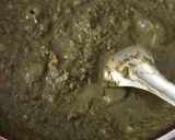 A picture of step 4 of Palak ka saag.