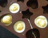 A picture of step 3 of Rasmalai Chocolate.