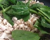 Foto del paso 2 de la receta: Panqueque con Relleno de Pechuga de Pollo Ricota y Espinaca