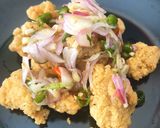 Foto langkah ke 4 dari resep Ayam Popcorn Sambal Matah.