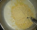 A picture of step 1 of Dahi shev bhaji.