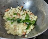 ફરાળી ઉપમા રેસીપી સ્ટેપ2ફોટો